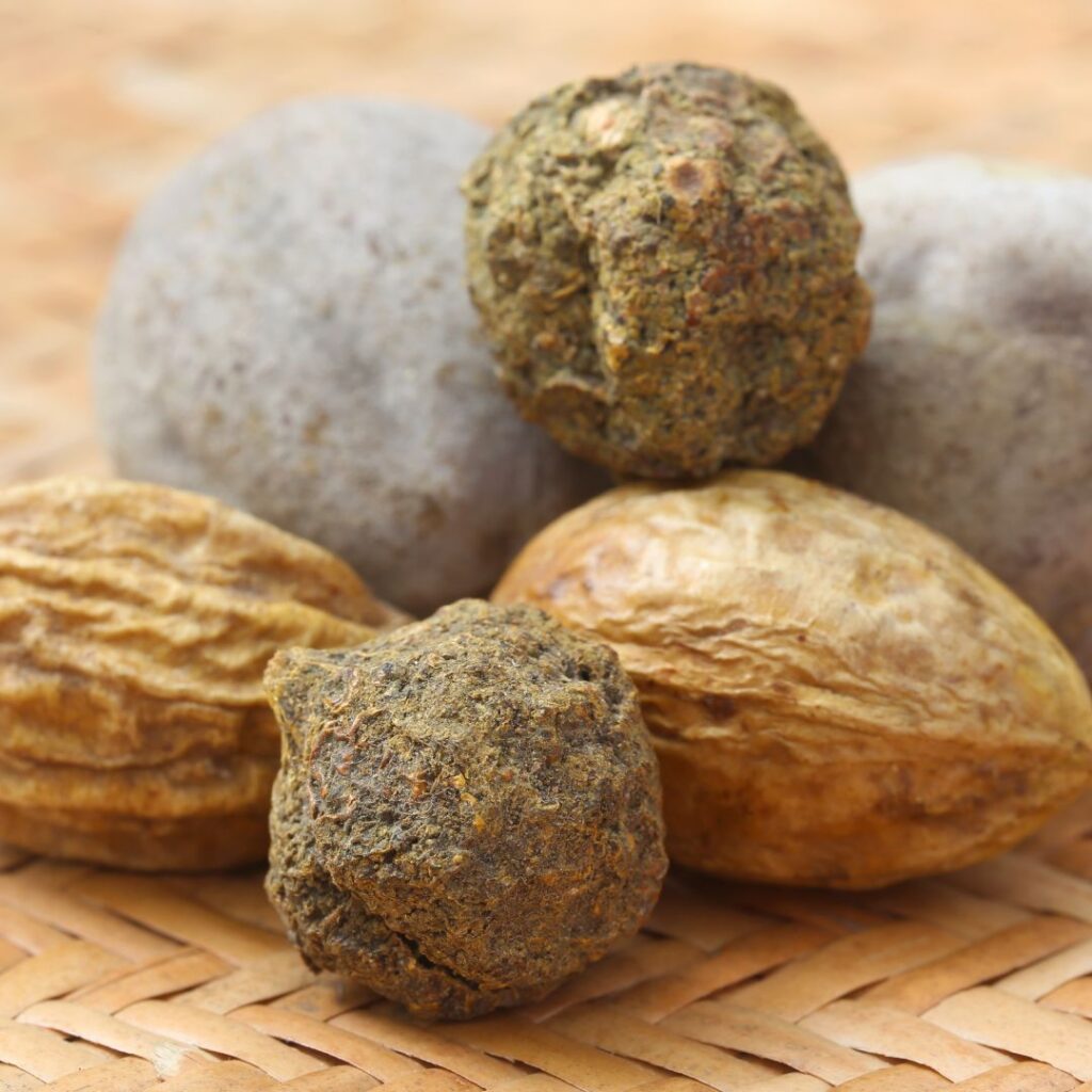 Ayurvedic digestive herbs Triphala and Hingwashtak to improve fertility health