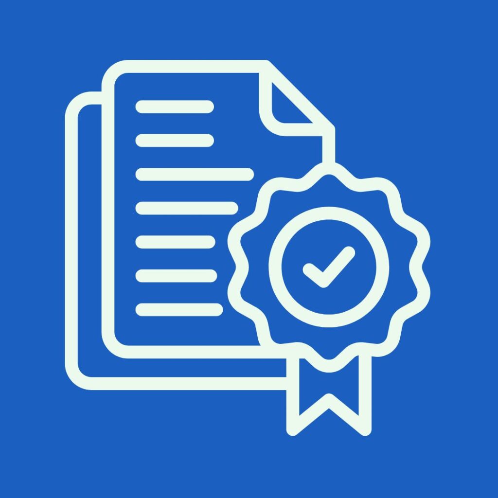 Accreditation icon symbolizing NABH-certified quality.