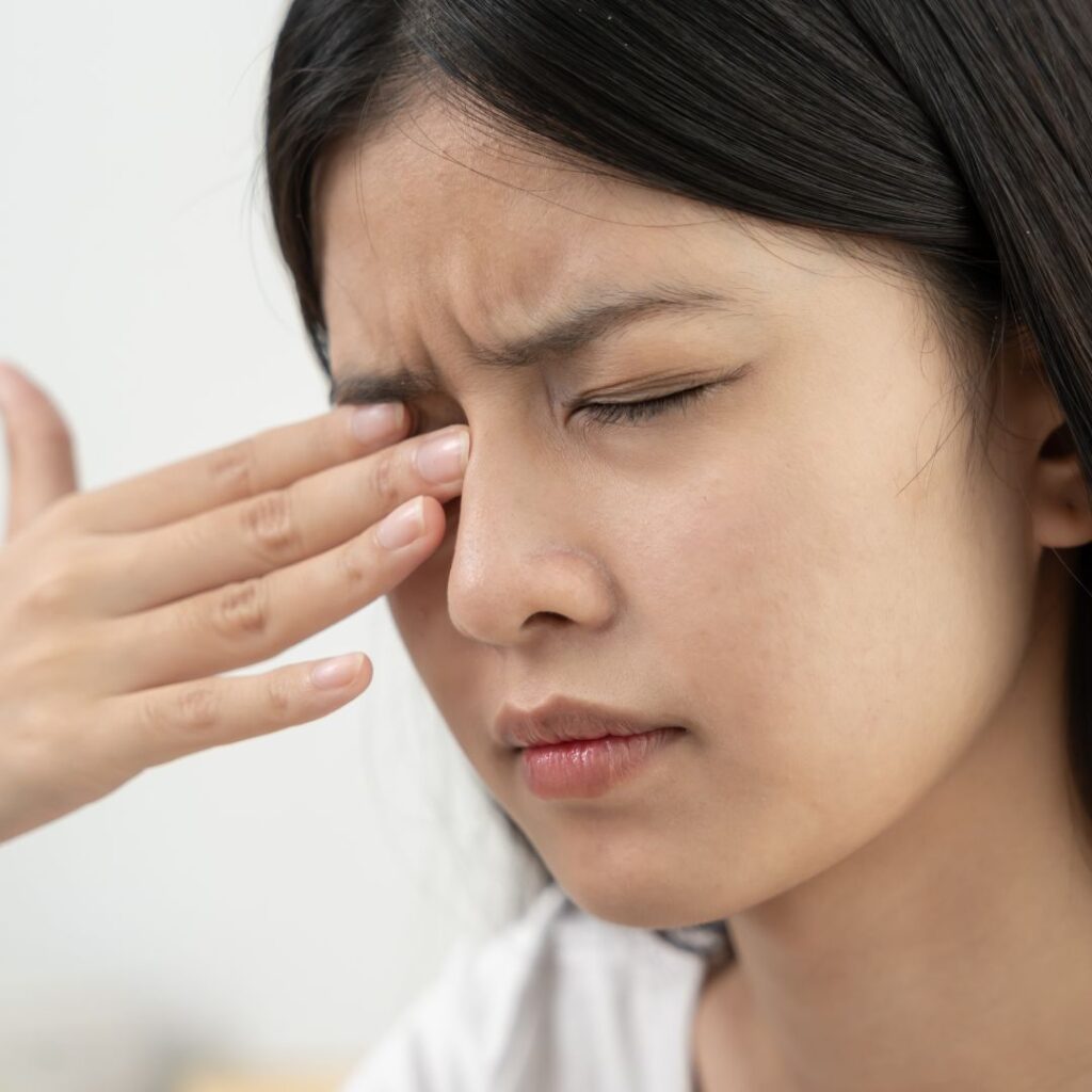 Nasya treatment benefits for stronger eyesight, nourished scalp, and prevention of premature greying