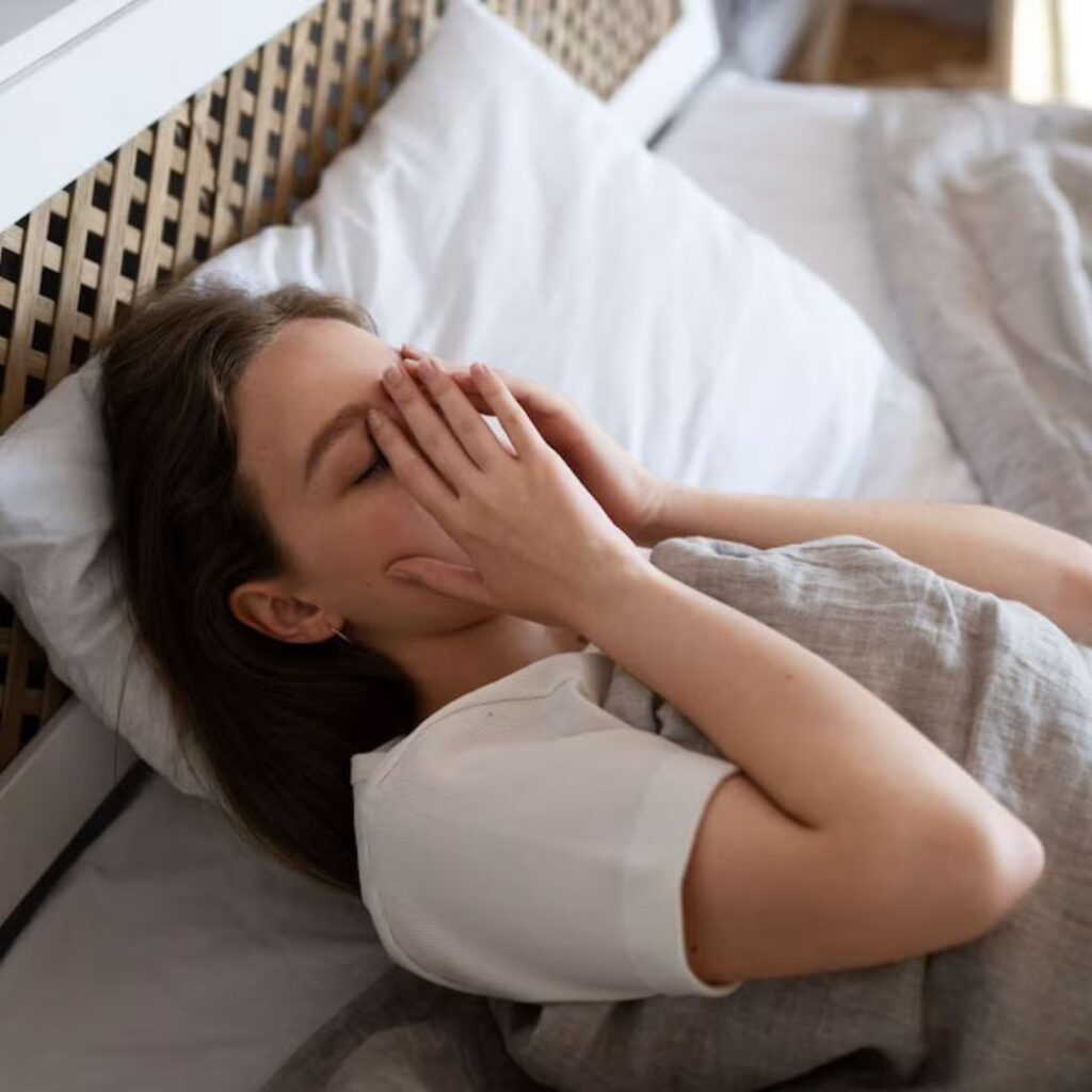 Nasya ayurvedic treatment promoting restful sleep and calming the nervous system