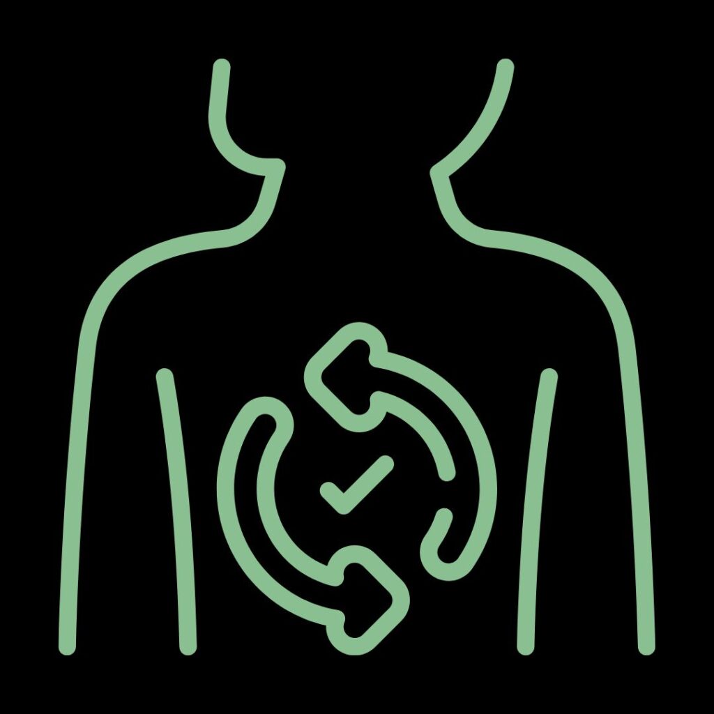 Ayurvedic detox process reducing metabolic toxins and supporting digestion