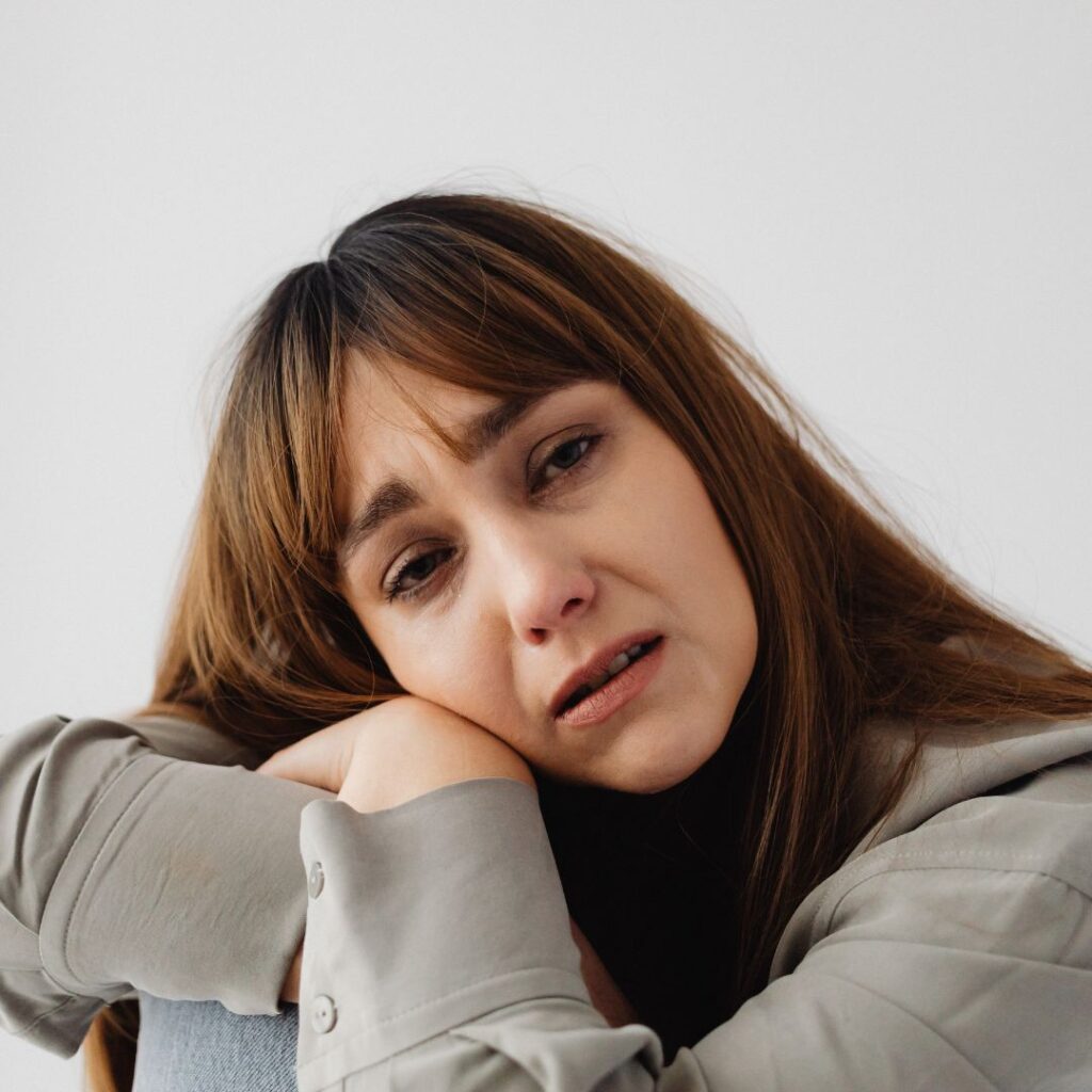 Low emotional energy and shifting moods representing Kapha–Tamas dominance described in Ayurveda’s Difference Between Mental and Emotional Health