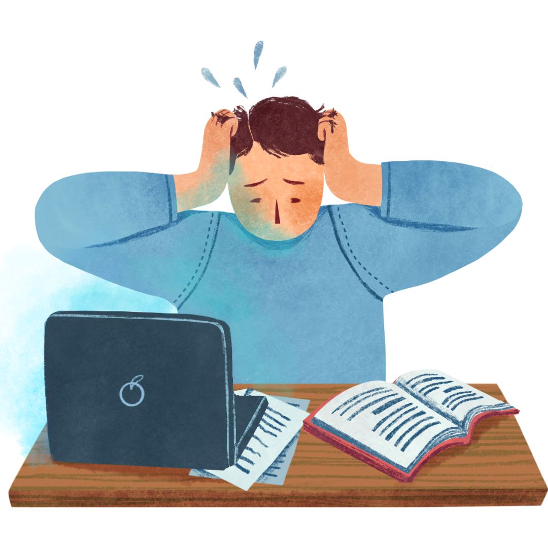 Stress, excessive workload, and continuous mental strain acting as major causes of imbalance explained through Ayurveda and Mental Health