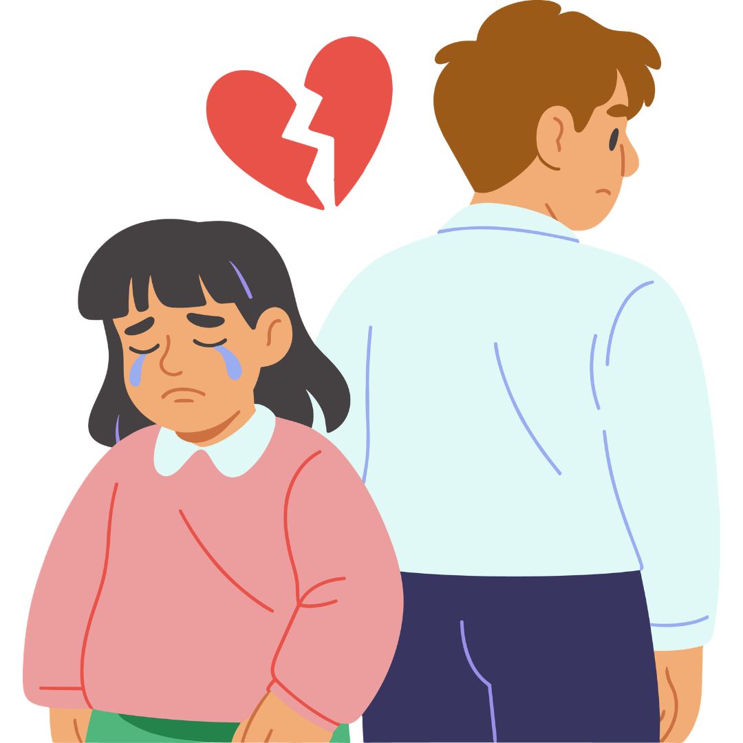 Unresolved emotions like grief, guilt, and disappointment contributing to emotional instability and highlighting the Difference Between Mental and Emotional Health.