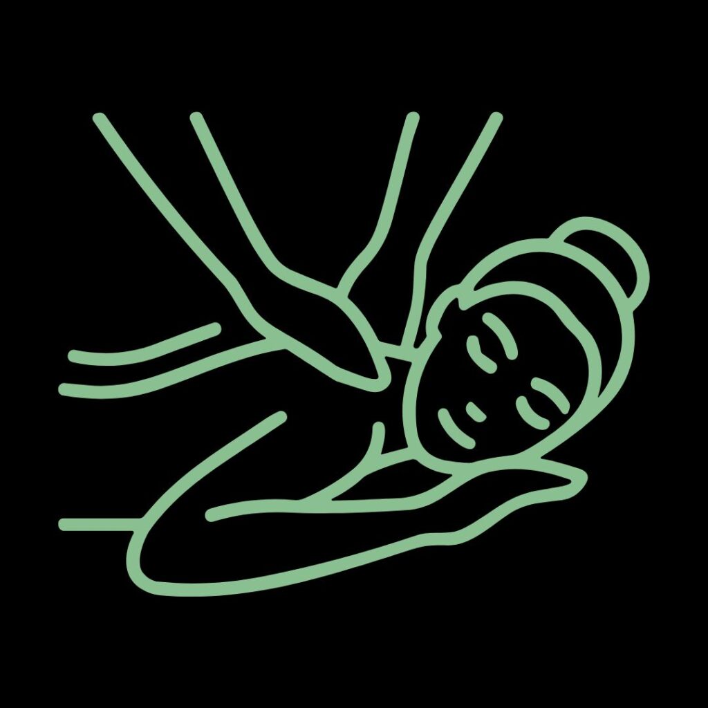 Ayurvedic massage therapy for muscle relaxation and fatigue relief
