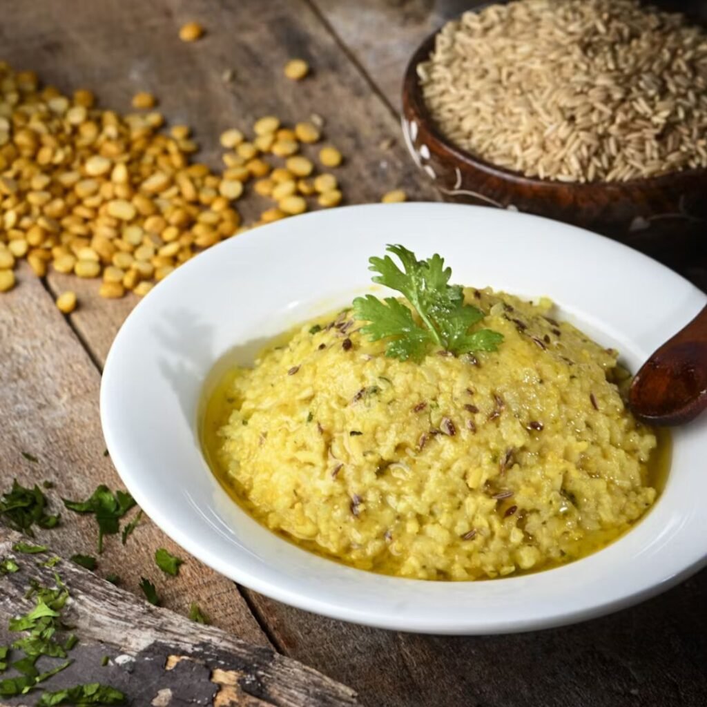 Light Ayurvedic diet during post Virechana procedure care to restore digestion and Agni