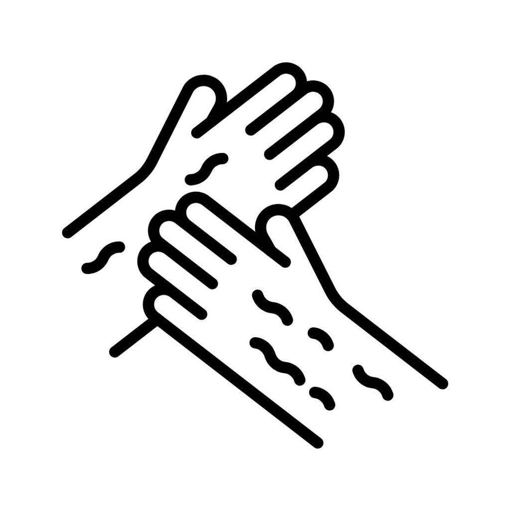 Itching and skin irritation