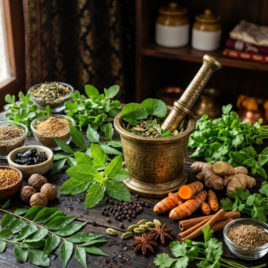 Ayurvedic herbs and herbal formulations